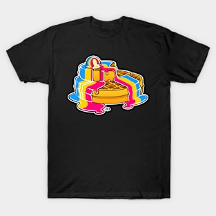 Pan Pansexual Pride Waffles LGBT T-Shirt